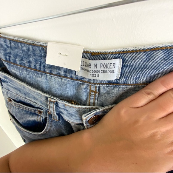NWT Liquor N Poker ASOS | Stepped Waist Skinny Boyfriend Jean - Picture 11 of 15